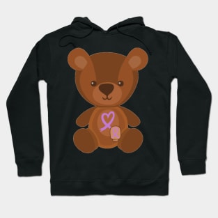 Teddy bear with Ostomy Bag Hoodie